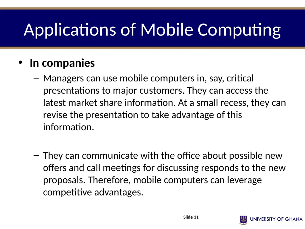 INFS 211: Introduction to Information Technology - slide 31 of 36