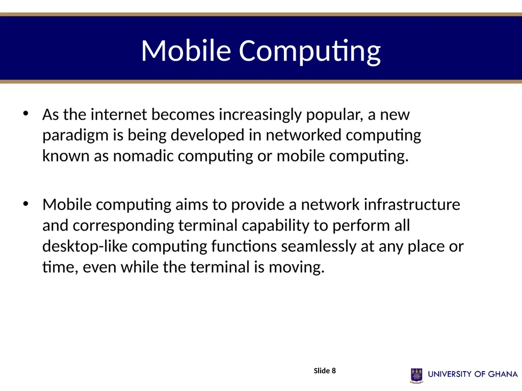 INFS 211: Introduction to Information Technology - slide 8 of 36