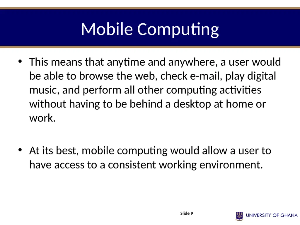 INFS 211: Introduction to Information Technology - slide 9 of 36
