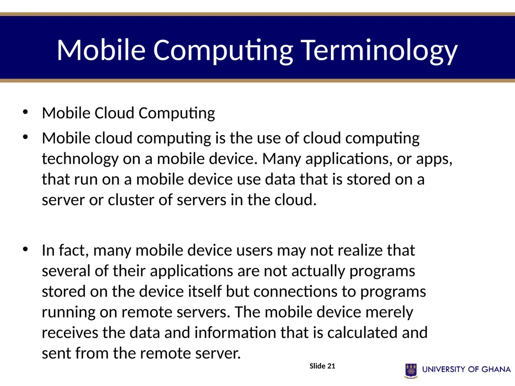 INFS 211: Introduction to Information Technology - slide 21 of 36
