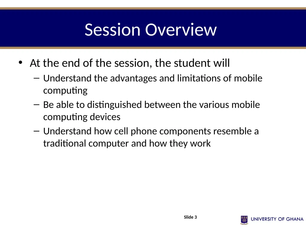INFS 211: Introduction to Information Technology - slide 3 of 36