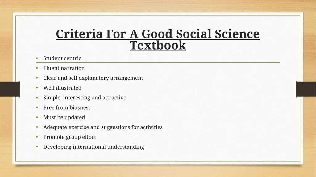 Essentials Of Social Science Textbook By – - slide 6 of 10