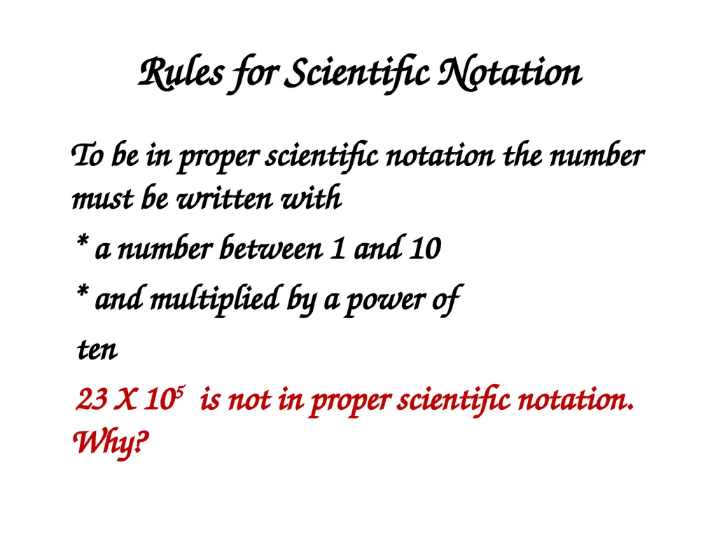 SCIENTIFIC NOTATION A QUICK WAY TO WRITE REALLY, - slide 3 of 15