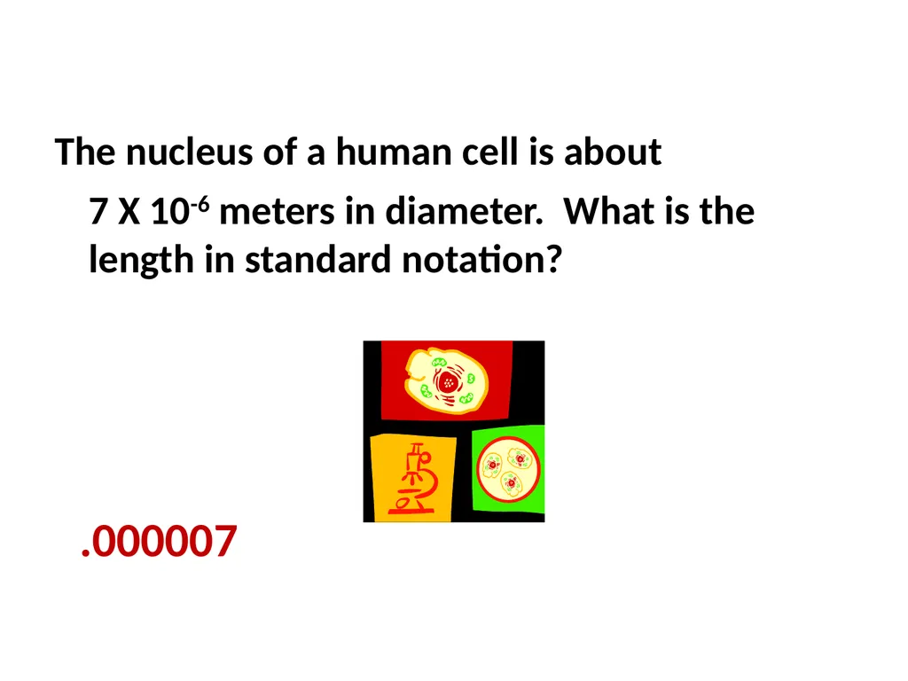 SCIENTIFIC NOTATION A QUICK WAY TO WRITE REALLY, - slide 14 of 15