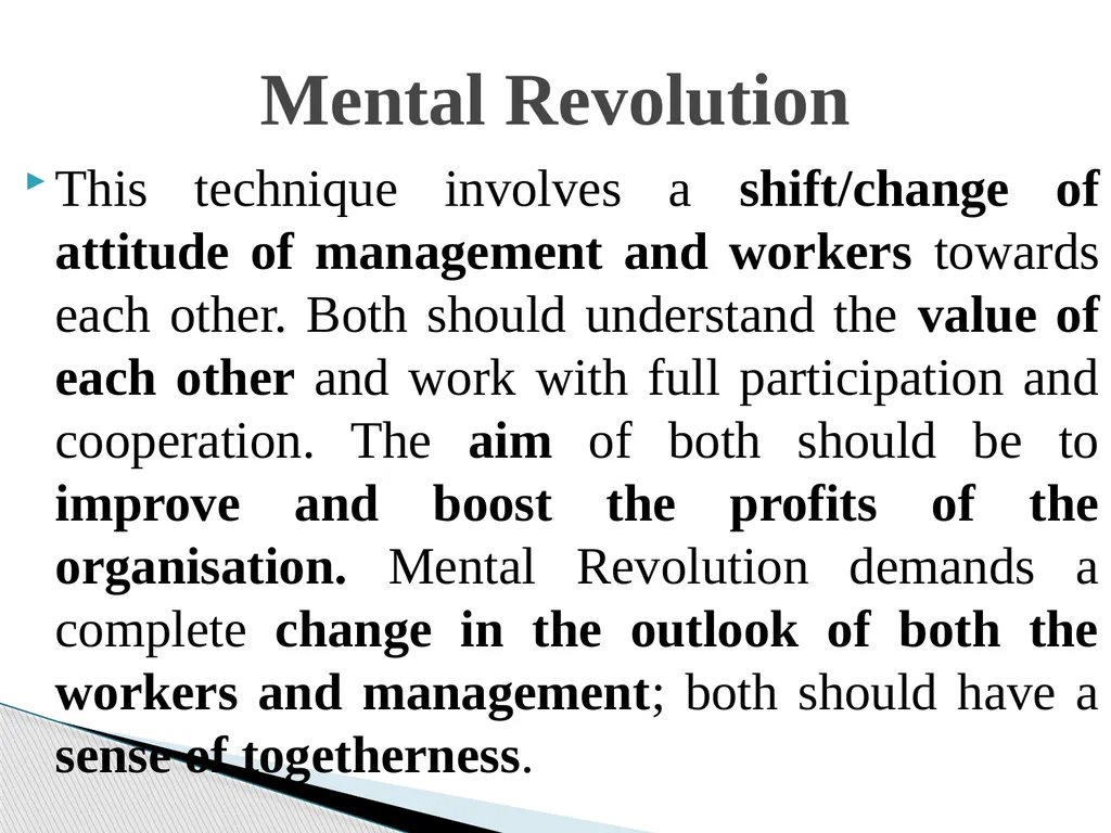 Topic: Scientific Principles of Management For - slide 12 of 24