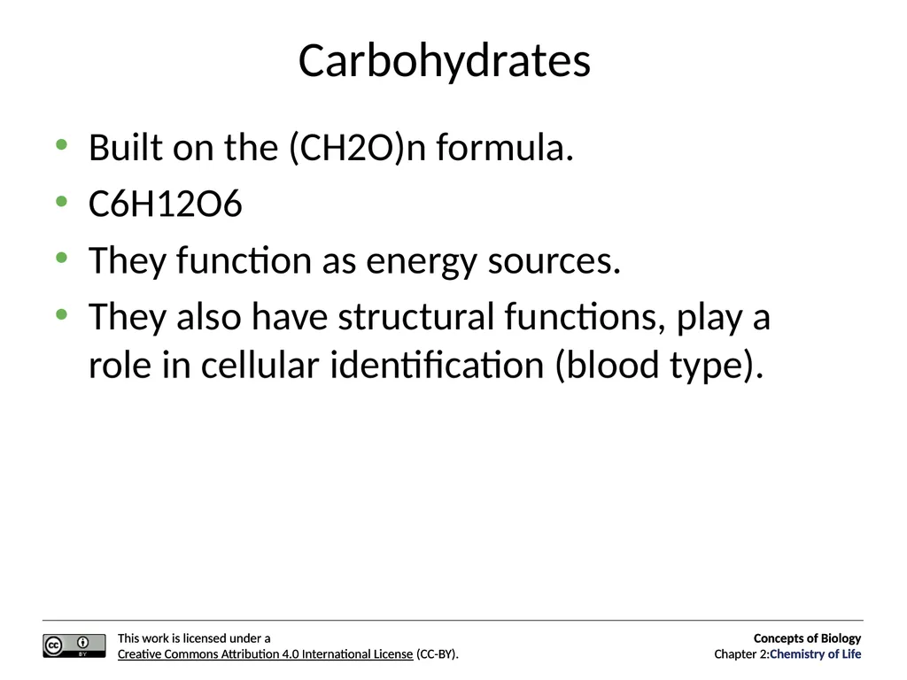 Concepts of Biology: Chemistry of Life Figure 2.1 - slide 36 of 63