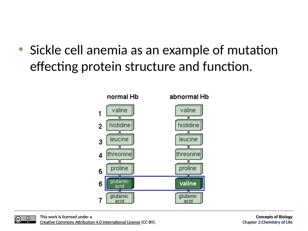 Concepts of Biology: Chemistry of Life Figure 2.1 - slide 56 of 63