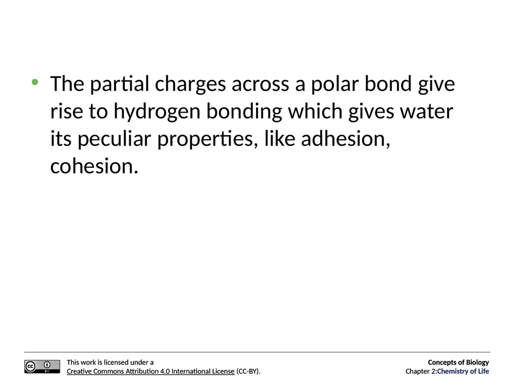 Concepts of Biology: Chemistry of Life Figure 2.1 - slide 19 of 63