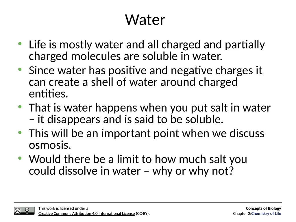 Concepts of Biology: Chemistry of Life Figure 2.1 - slide 26 of 63