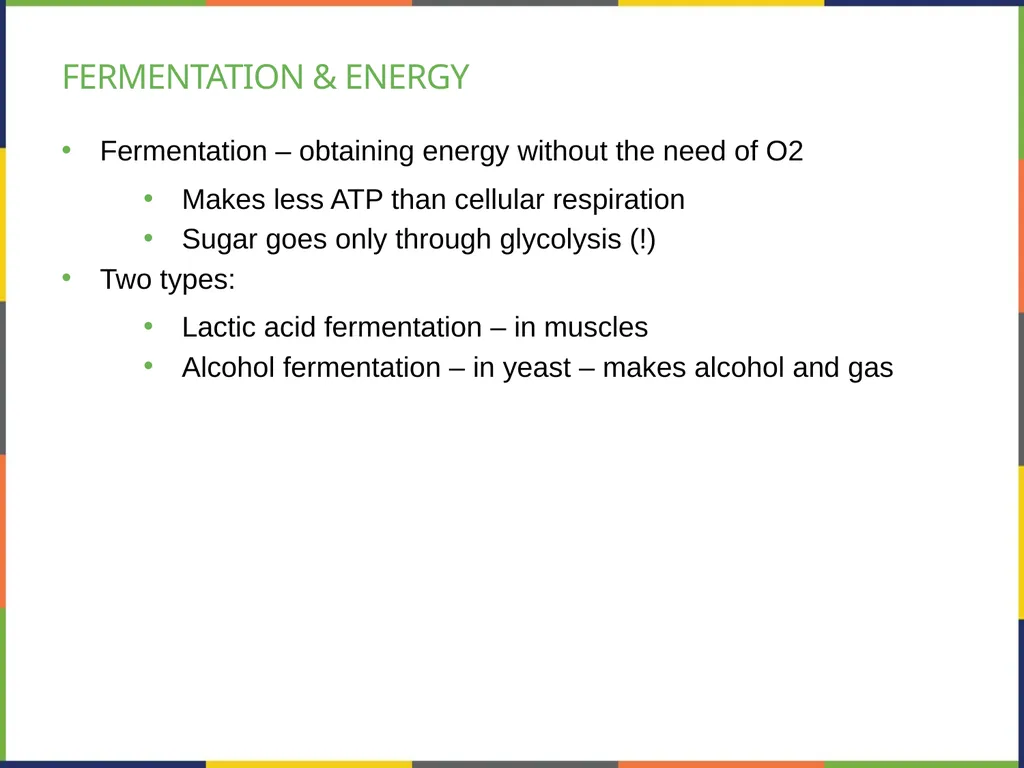 Chapter 4 HOW CELLS OBTAIN ENERGY PowerPoint Image - slide 32 of 39