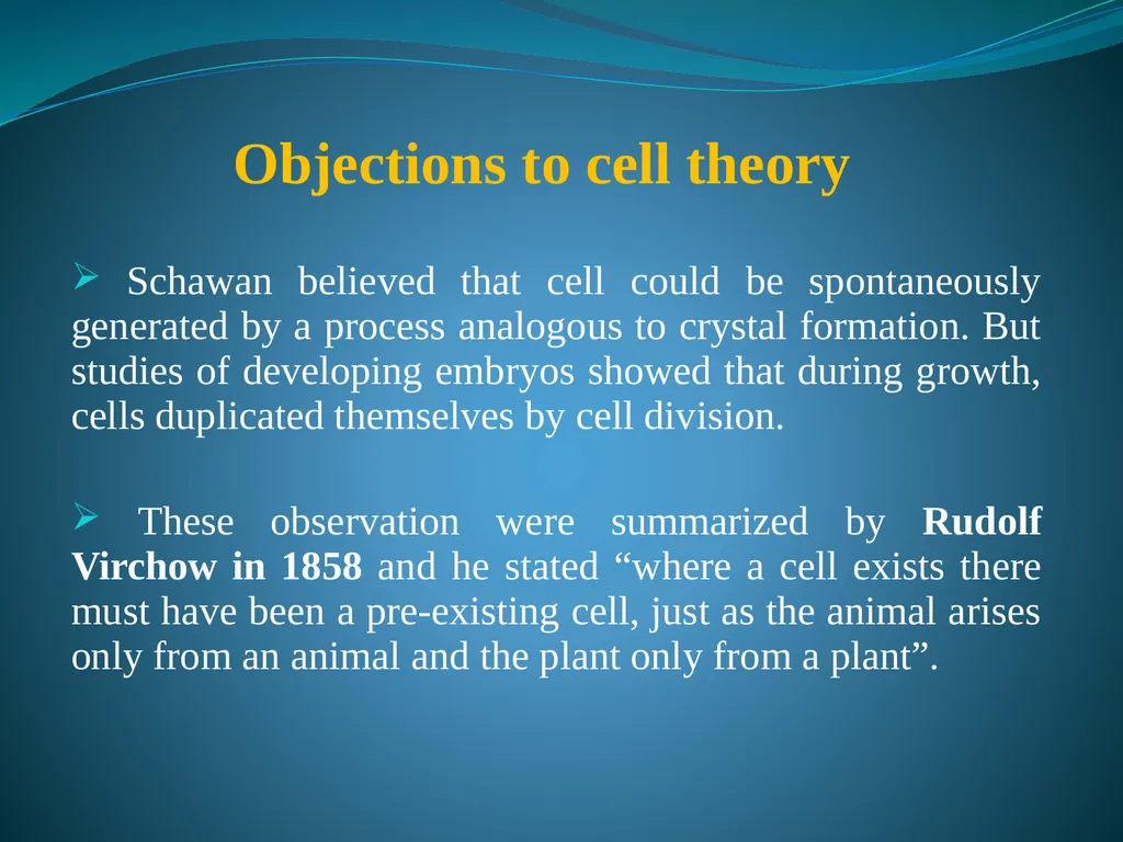 Cell Biology Cytology or Cell Biology The cytology - slide 9 of 13