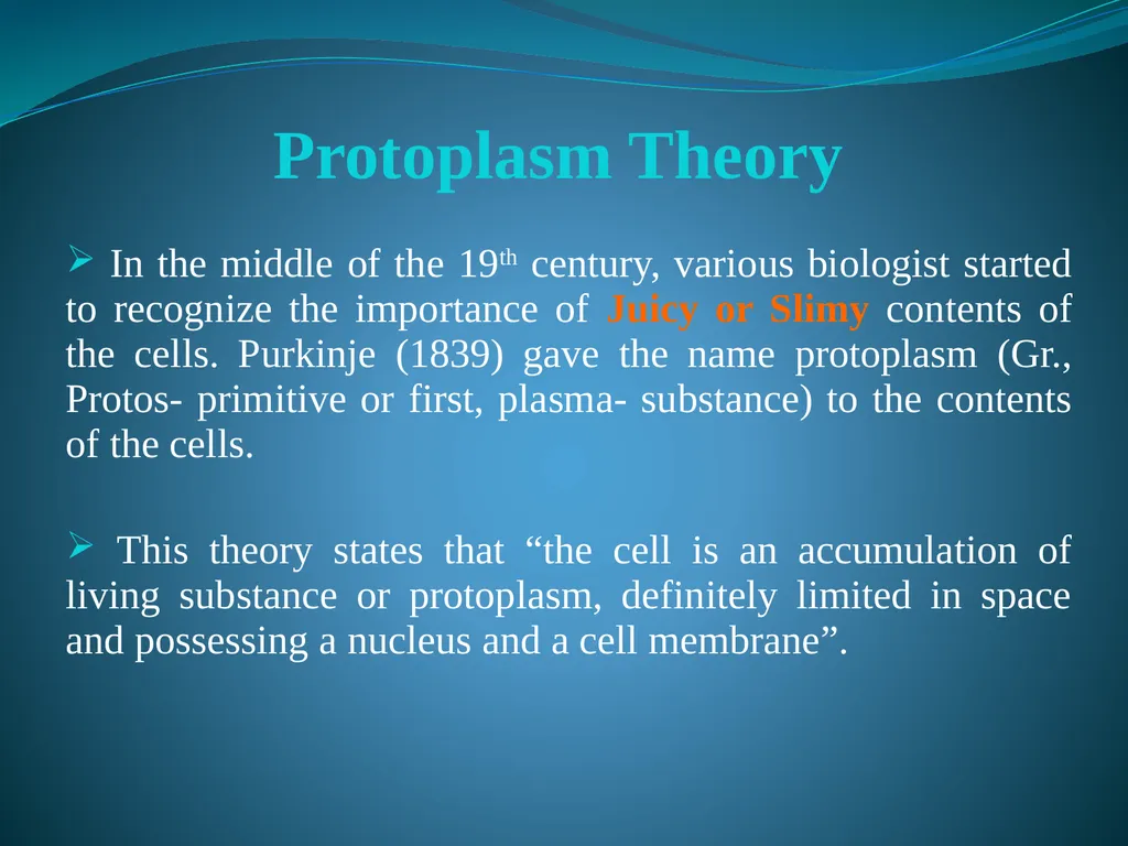 Cell Biology Cytology or Cell Biology The cytology - slide 12 of 13