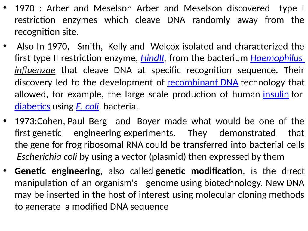 Molecular biology first and second lectures - slide 16 of 19