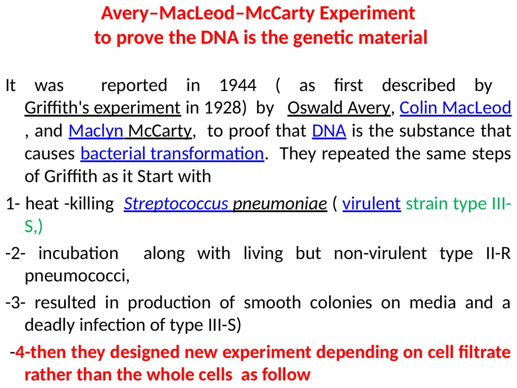 Molecular biology first and second lectures - slide 5 of 19