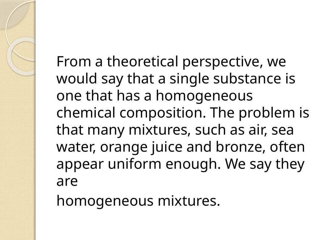 key concepts in chemistry Chemistry is usually - slide 9 of 12