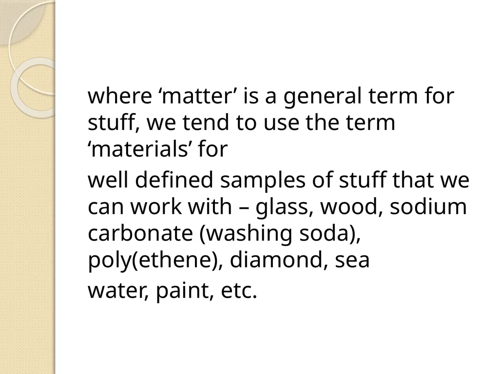 key concepts in chemistry Chemistry is usually - slide 2 of 12