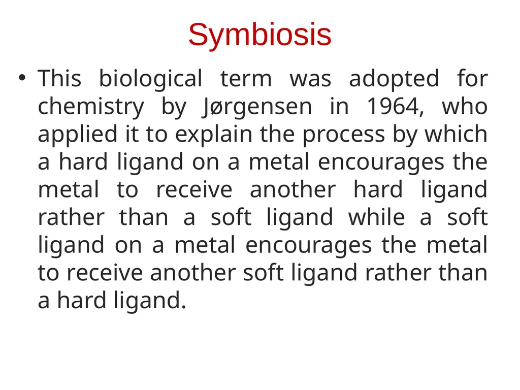 Hard & Soft Acids and Bases B.Sc. III year Dr. - slide 12 of 14