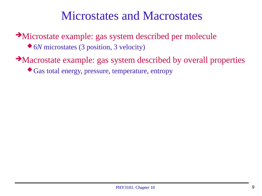 PHY3101: Chapter 10 Lecture Topics & Quiz: Oct. - slide 9 of 24