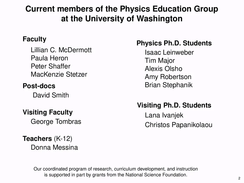 1 Development of Functional Understanding in - slide 2 of 60