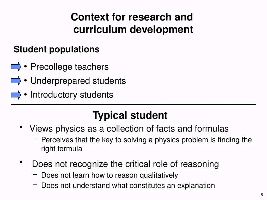 1 Development of Functional Understanding in - slide 5 of 60