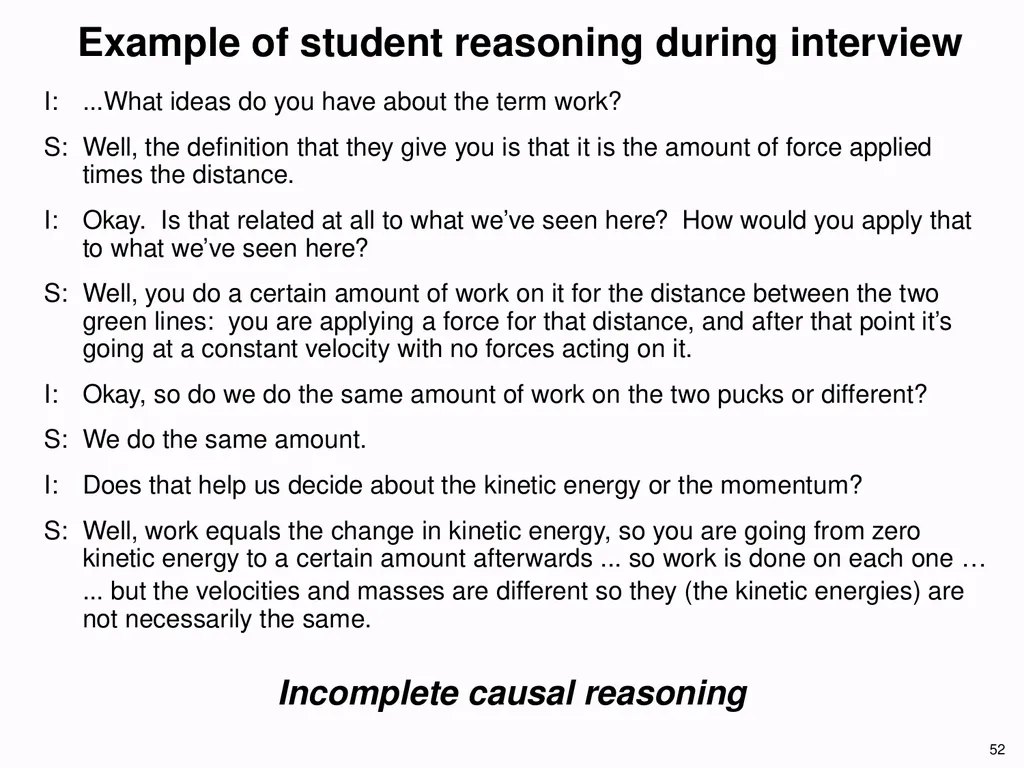 1 Development of Functional Understanding in - slide 52 of 60