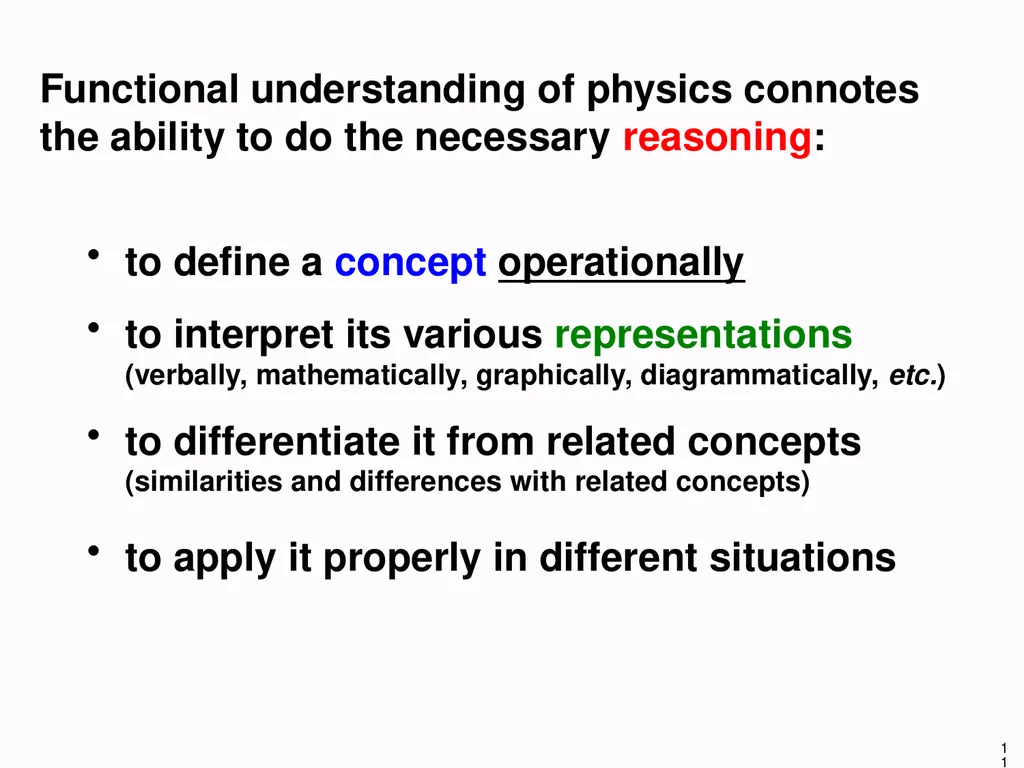 1 Development of Functional Understanding in - slide 11 of 60