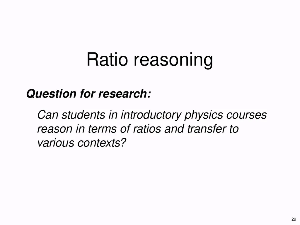 1 Development of Functional Understanding in - slide 29 of 60