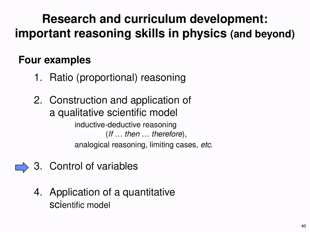 1 Development of Functional Understanding in - slide 40 of 60