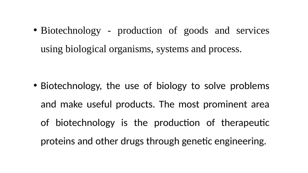 History, Scope and Significance of Biotechnology - slide 3 of 15