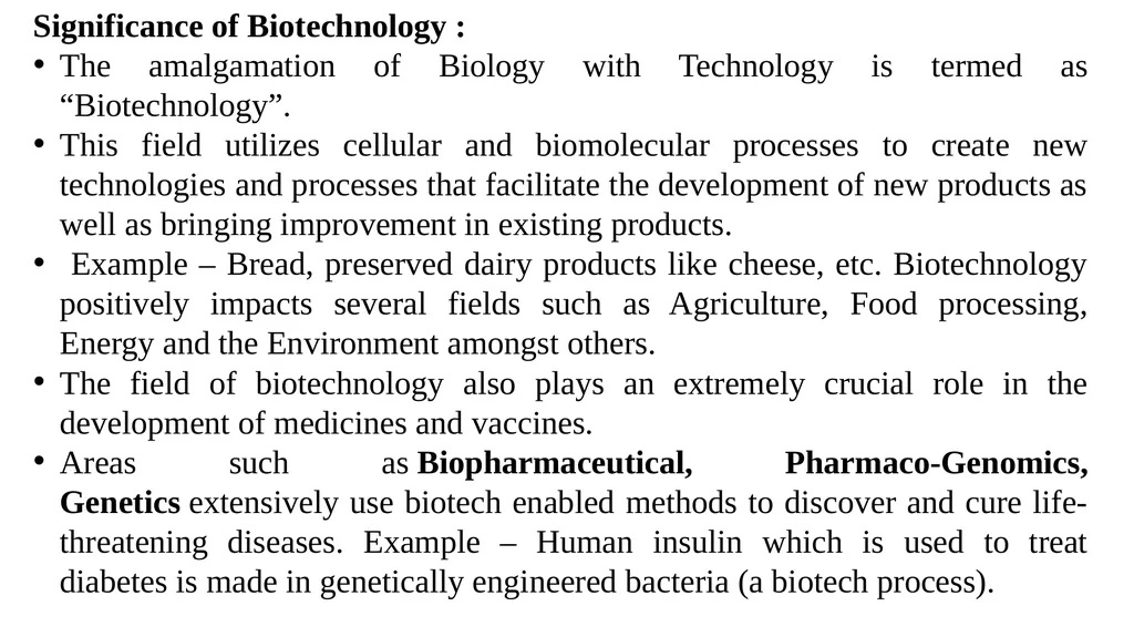 History, Scope and Significance of Biotechnology - slide 12 of 15