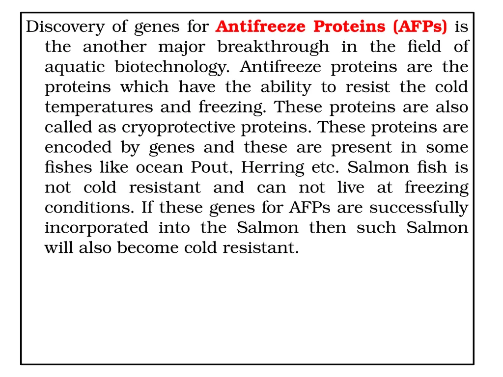 Animal Biotechnology Introduction The term - slide 5 of 8