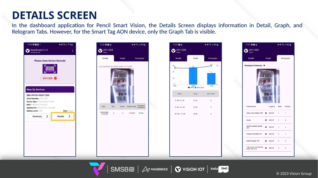 DASHBOARD APPLICATION GUIDE FEB 2024 © 2024 Vision - slide 11 of 15
