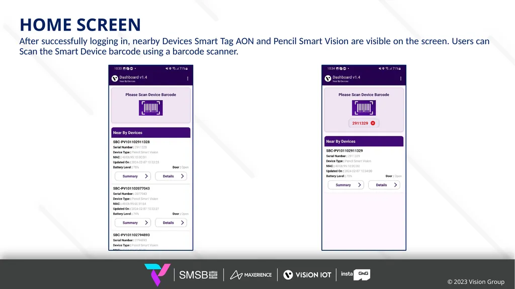 DASHBOARD APPLICATION GUIDE FEB 2024 © 2024 Vision - slide 6 of 15