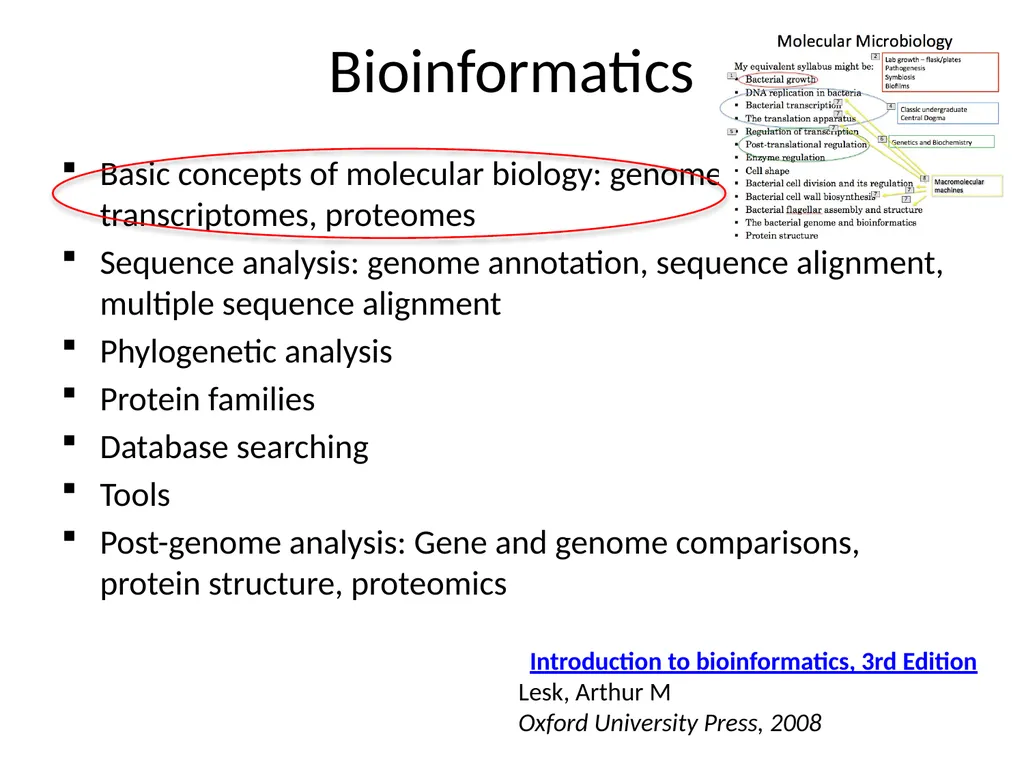 Molecular Microbiology Alan Ward Molecular - slide 6 of 12