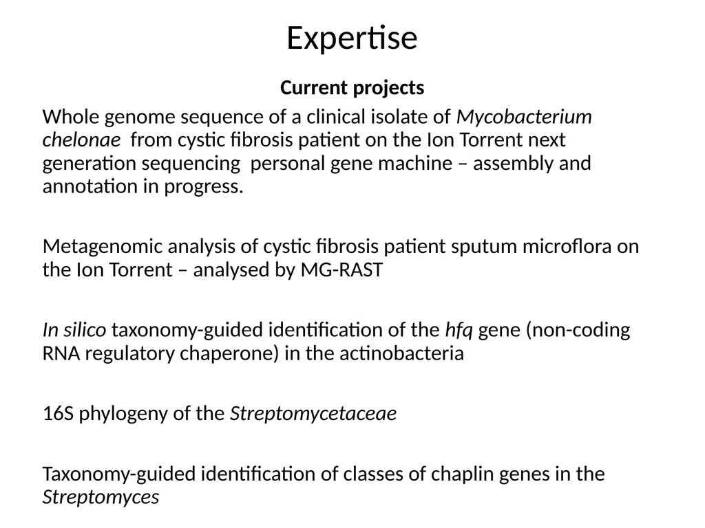 Molecular Microbiology Alan Ward Molecular - slide 10 of 12