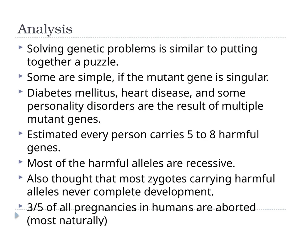 Biology Chapter 11 Human Genetics Human Genetic - slide 6 of 10