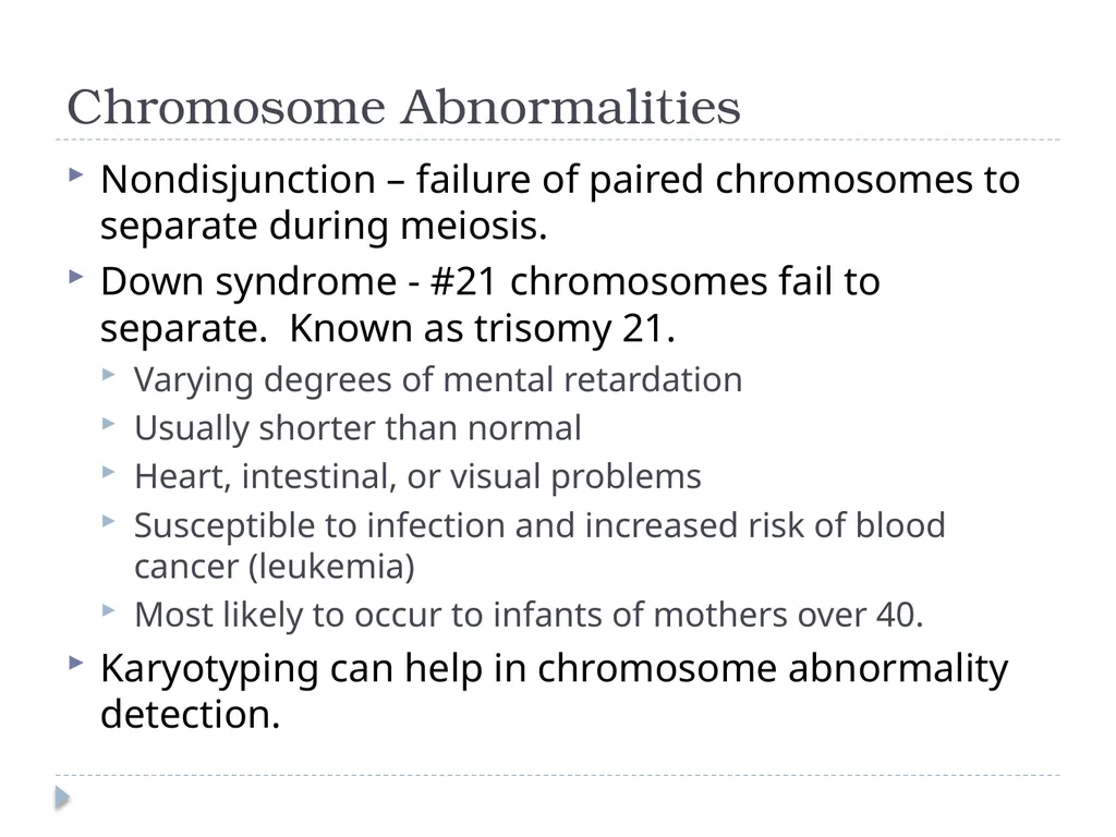 Biology Chapter 11 Human Genetics Human Genetic - slide 8 of 10