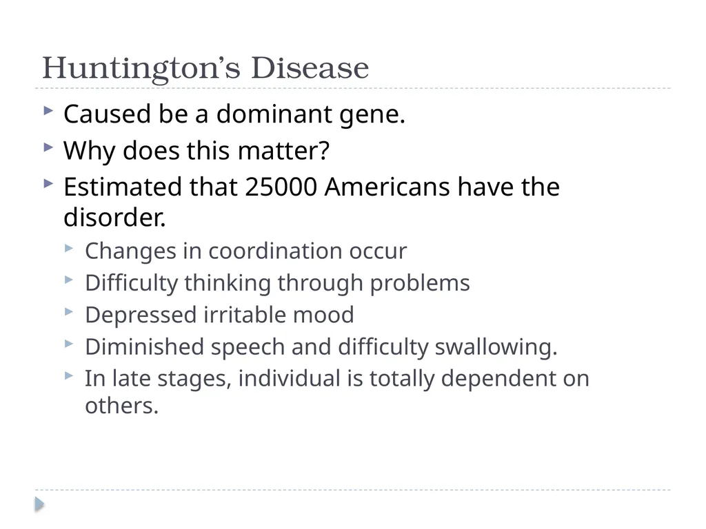 Biology Chapter 11 Human Genetics Human Genetic - slide 4 of 10