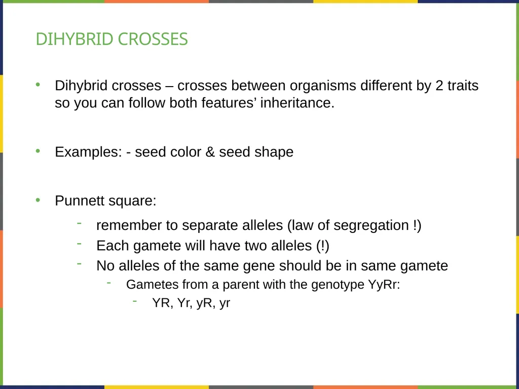 Chapter 8 PATTERNS OF INHERITANCE PowerPoint Image - slide 19 of 36
