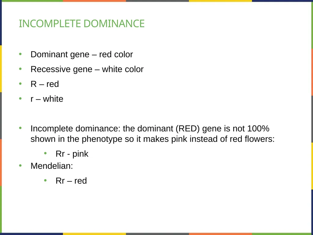 Chapter 8 PATTERNS OF INHERITANCE PowerPoint Image - slide 25 of 36