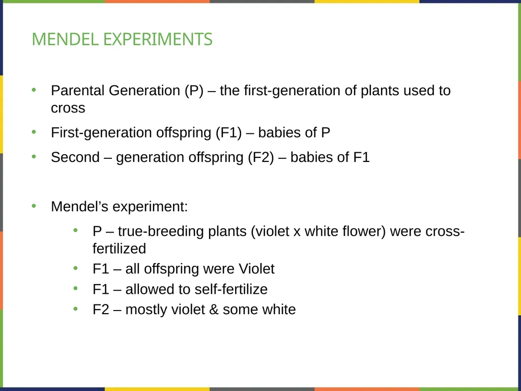 Chapter 8 PATTERNS OF INHERITANCE PowerPoint Image - slide 6 of 36