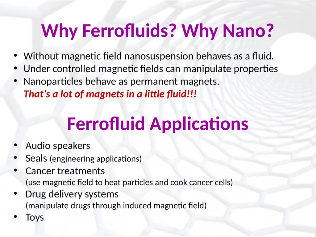Introduction to Nanotechnology: Insights into a - slide 15 of 22
