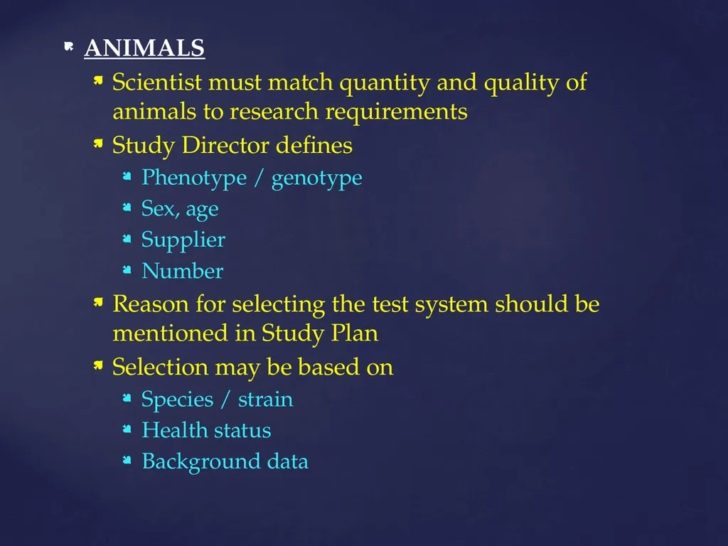 Good Laboratory Practices Practices and Guidelines - slide 29 of 77