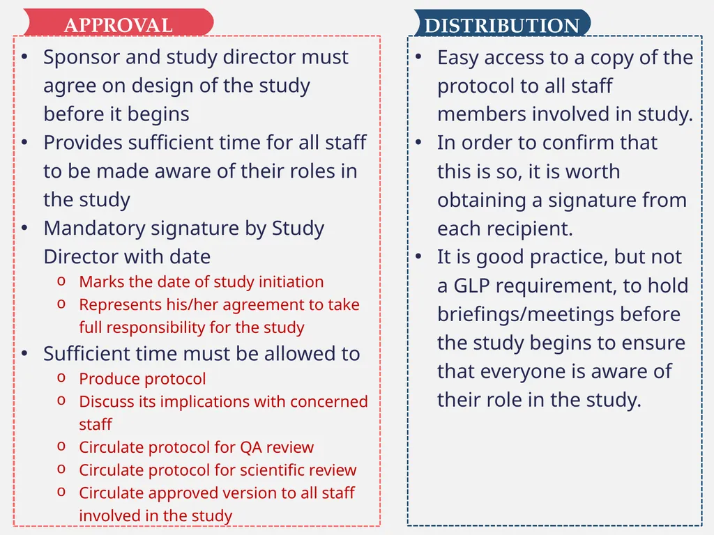 Good Laboratory Practices Practices and Guidelines - slide 34 of 77