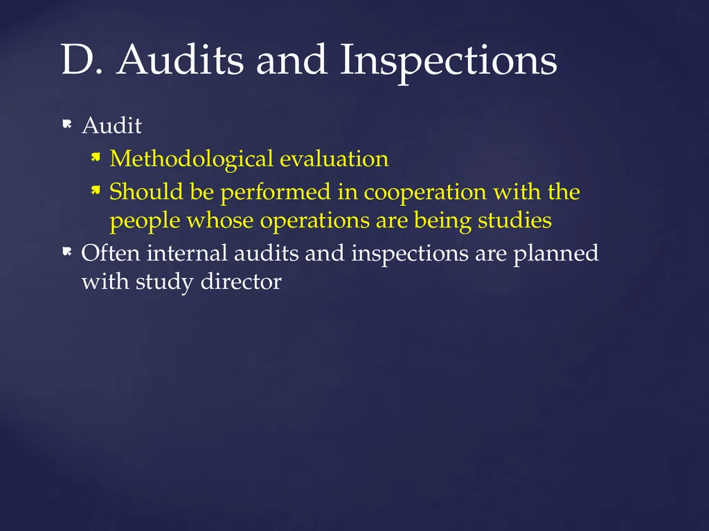 Good Laboratory Practices Practices and Guidelines - slide 69 of 77