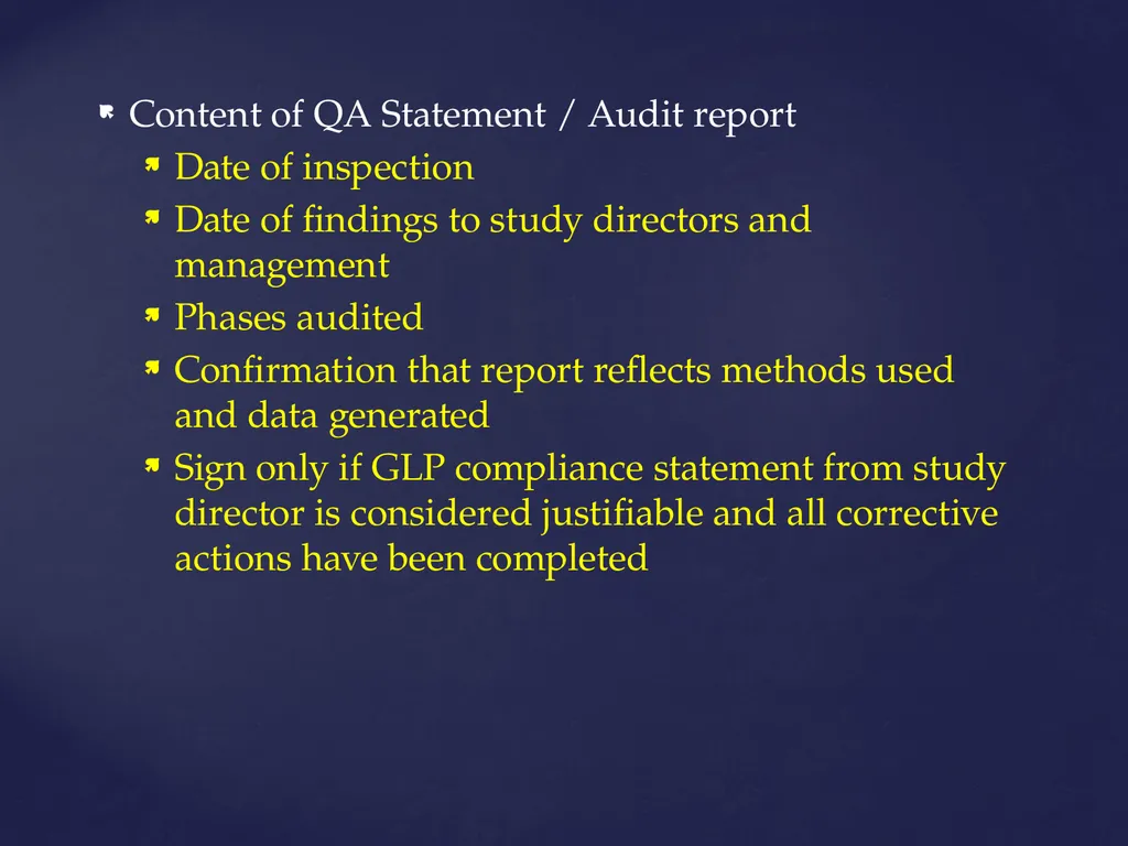 Good Laboratory Practices Practices and Guidelines - slide 75 of 77