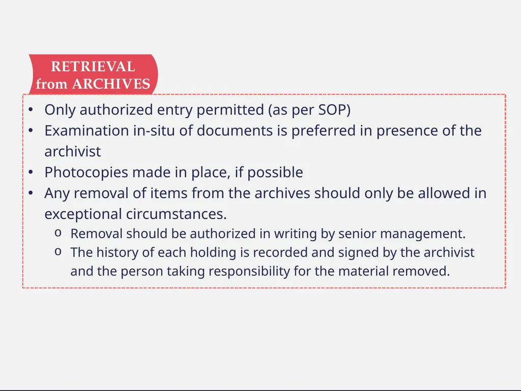 Good Laboratory Practices Practices and Guidelines - slide 55 of 77