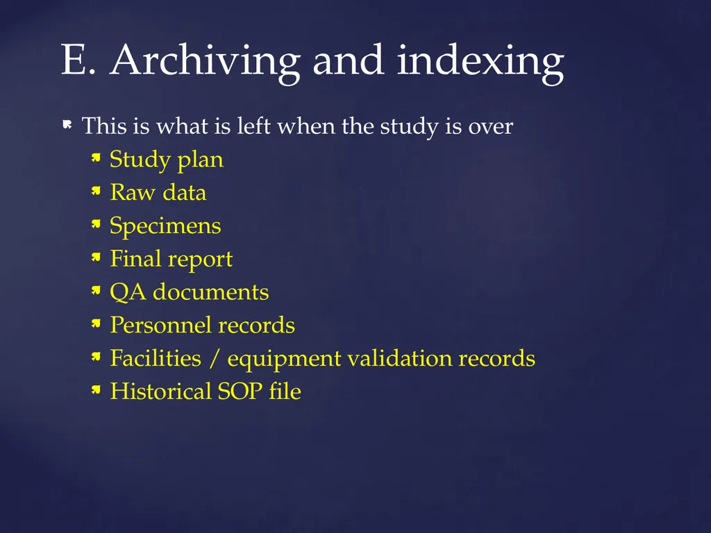 Good Laboratory Practices Practices and Guidelines - slide 50 of 77