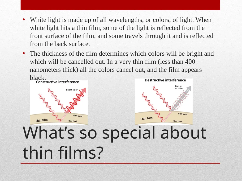 Thin Films & Nanotech Vanderbilt Student - slide 5 of 10
