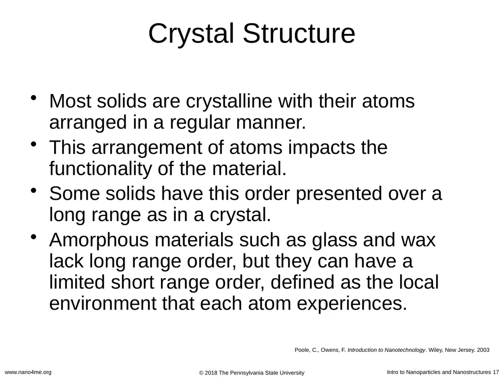 Introduction to Nanoparticles and Nanostructures - slide 17 of 54